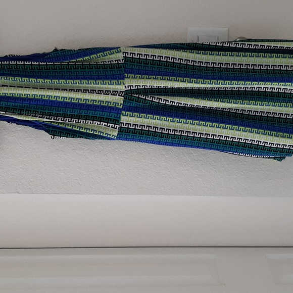 Laundry by Shelli Segal green and blue print Dress size 8 - Picture 7 of 7